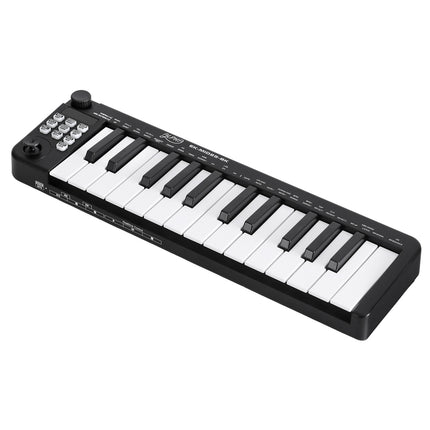 Alpha 25-Key MIDI Keyboard Controller Portable USB Laptop Black Dropshipzone