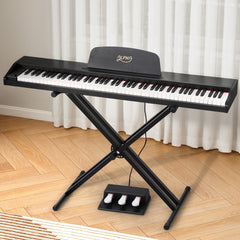 Alpha 88 Keys Digital Piano Keyboard Electronic w/ Stand Dropshipzone
