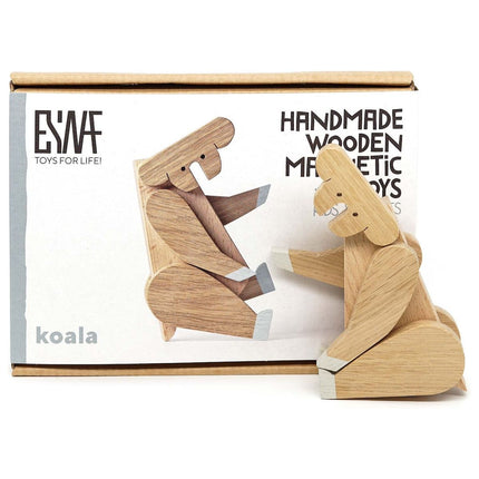 Wooden Magnetic - Koala Puzzle Toy - Sensory Circle