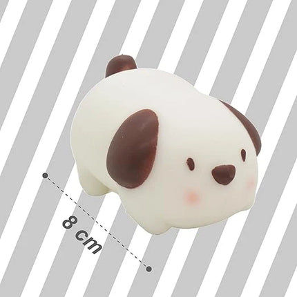 Squeeze Sploot Friends, Squishy Fidget Toys cute cream and brown animal squishy toy