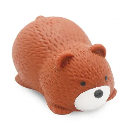Squeeze Sploot Friends, Squishy Fidget Toys brown hedgehog squishy fidget toy
