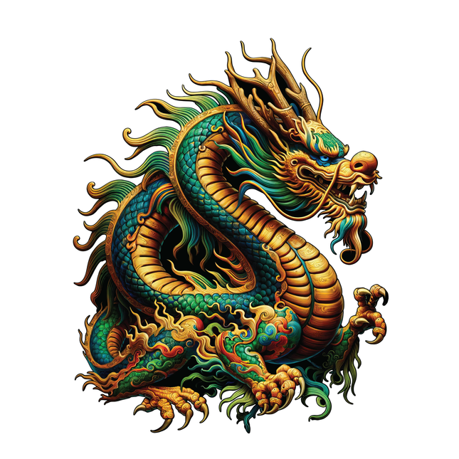 Chinese Dragon - Sensory Circle