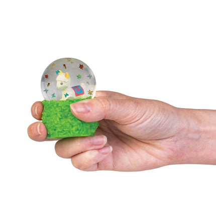 Smooshos Snow Globe Glow in the Dark Alpaca