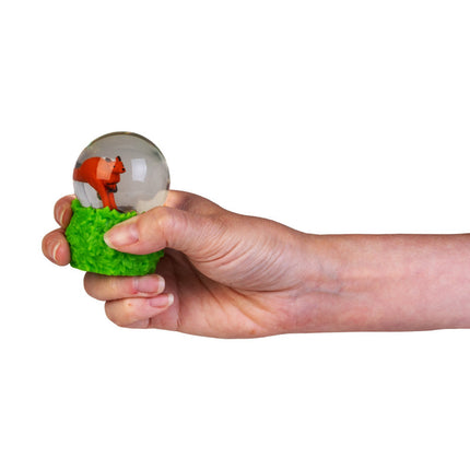 Smooshos Snow Globe Glow in the Dark Kangaroo