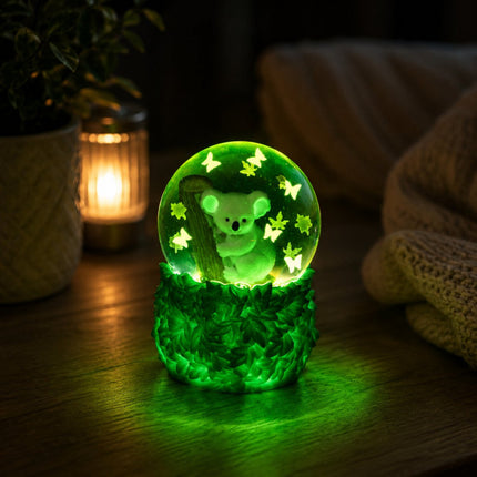 Smooshos Snow Globe Glow in the Dark Koala