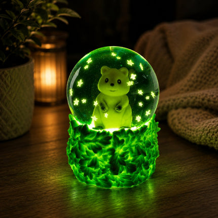 Smooshos Snow Globe Glow in the Dark Quokka