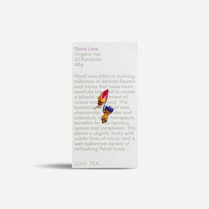 SUNDAY MORNING GIFT BOX with organic floral tea blend, crafted to calm, connect and support families.
