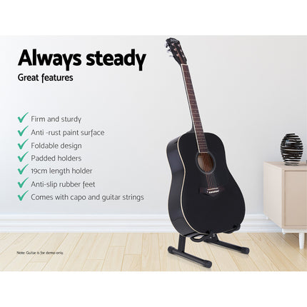 Alpha Guitar Stand Folding Portable Floor Rack Holder Dropshipzone