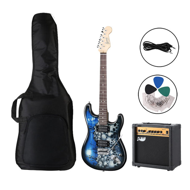 Alpha Electric Guitar Music String Instrument 20W Amplifier - Sensory Circle