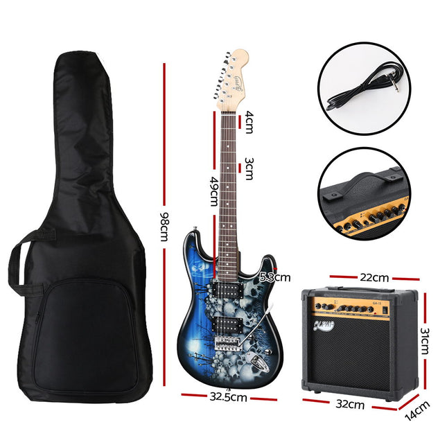 Alpha Electric Guitar Music String Instrument 20W Amplifier - Sensory Circle