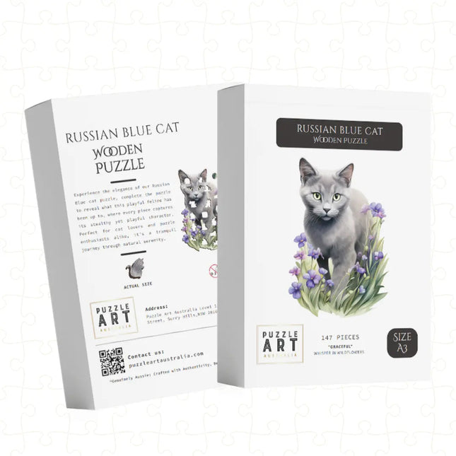 Russian Blue Cat - Sensory Circle