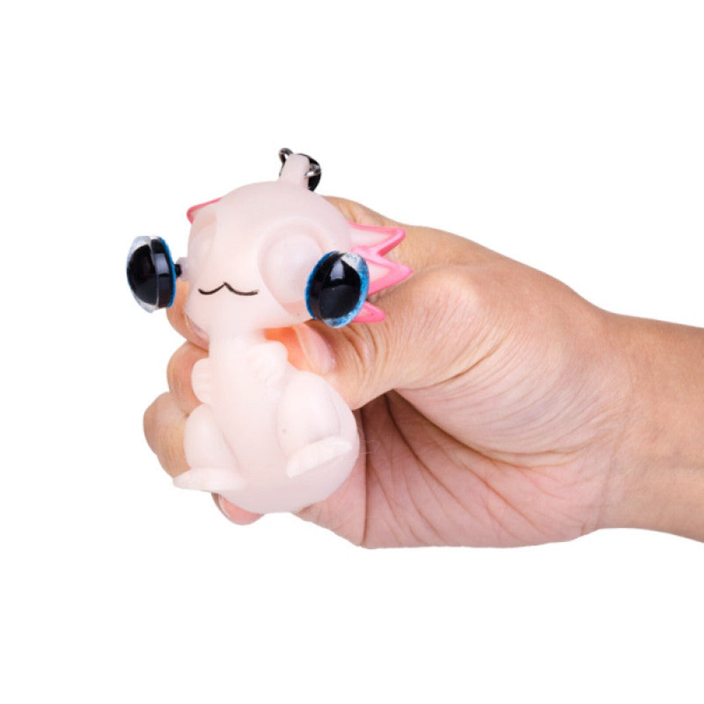 Axolotl Eye Popping Keychain - Sensory Circle