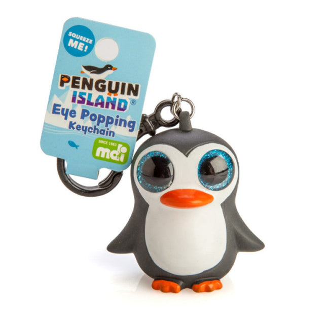 Penguin Island Eye Popper Keychain - Sensory Circle