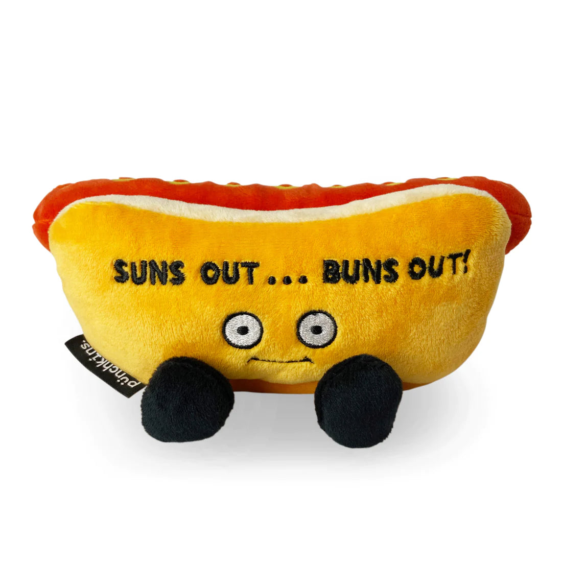 "Suns out, buns out” Hotdog  Plush - Sensory Circle