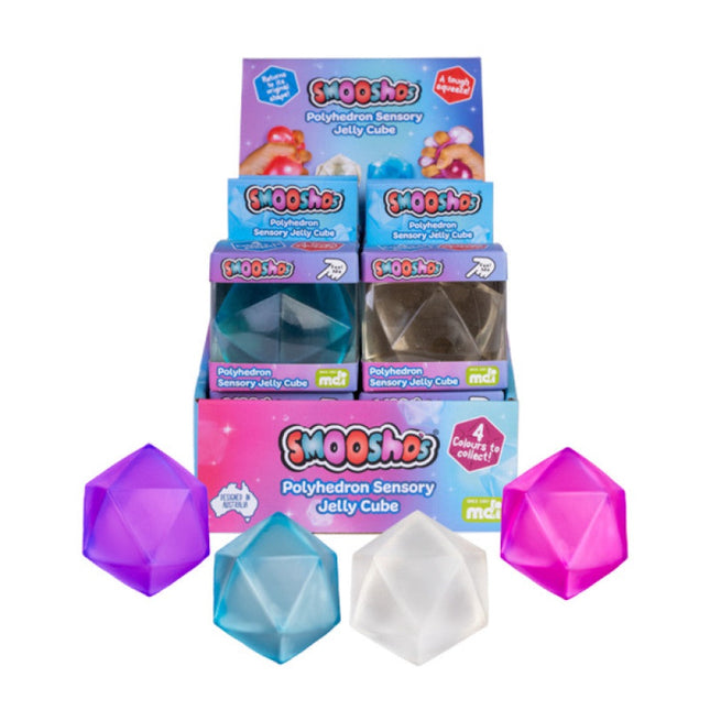 Smoosho's Polyhedron Jelly Cube - Sensory Circle