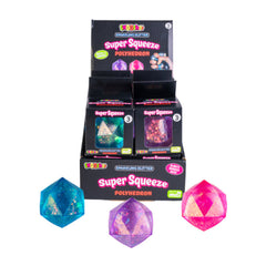 Smoosho's Super Squeeze Glitter Polyhedron MDI Australia
