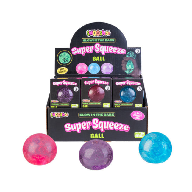 Smoosho's Super Squeeze Glow in the Dark Ball