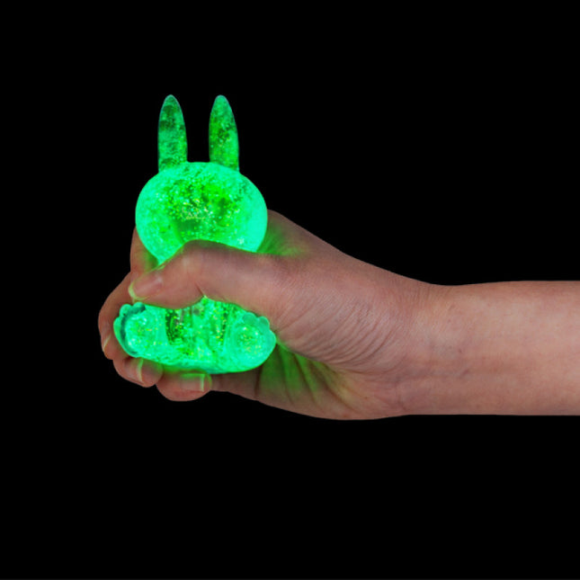 Smoosho's Super Squeeze Glow-in-the-dark Rabbit MDI Australia