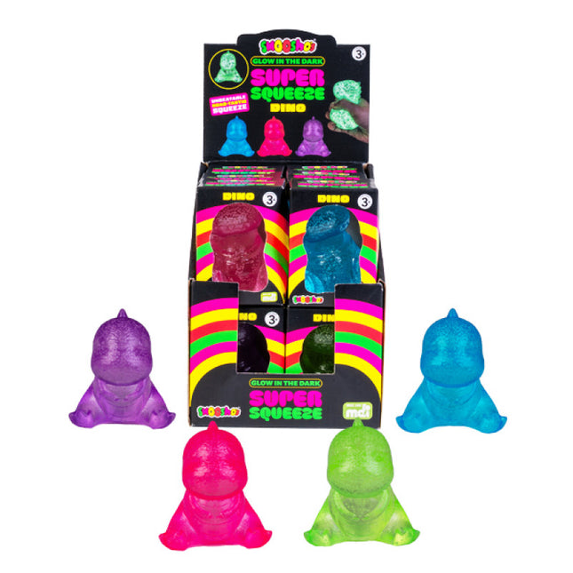 Smoosho's Super Squeeze Glow-in-the-dark Dino