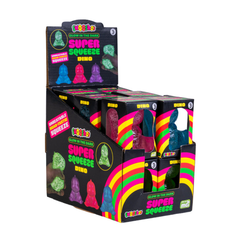 Smoosho's Super Squeeze Glow-in-the-dark Dino