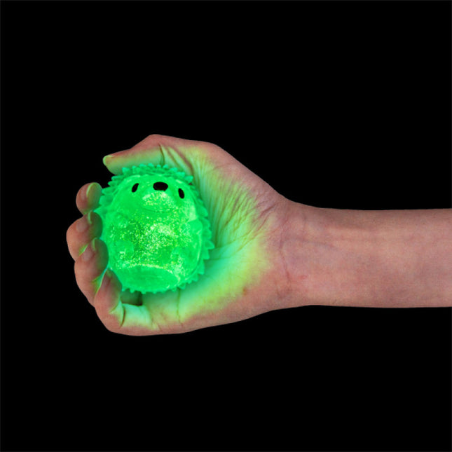 Smoosho's Super Squeeze Glow-in-the-dark Echidna