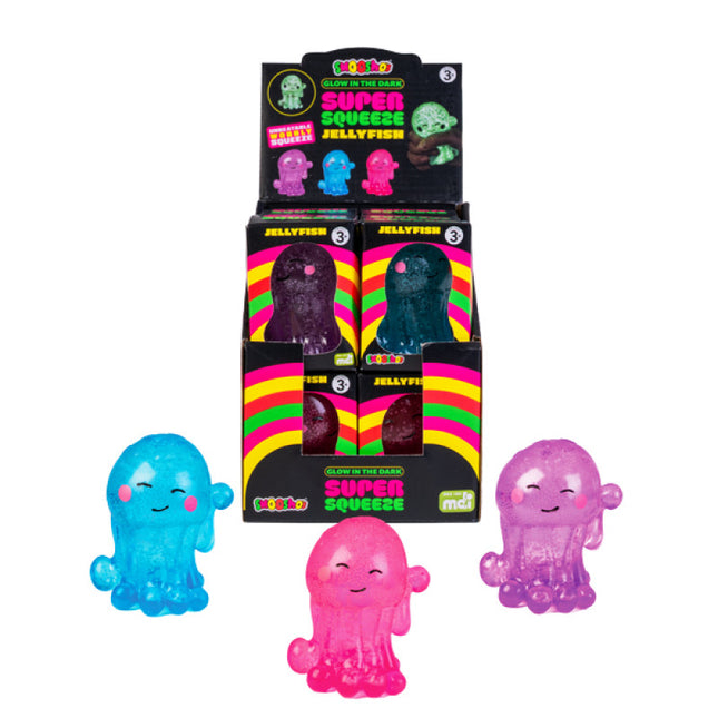 Smoosho's Super Squeeze Glow-in-the-dark Jellyfish