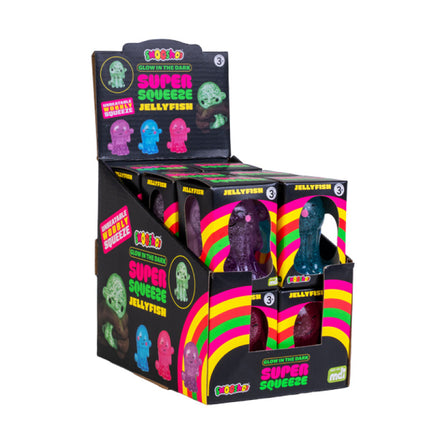 Smoosho's Super Squeeze Glow-in-the-dark Jellyfish