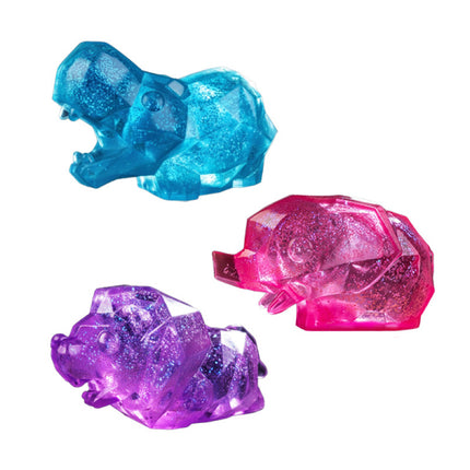 Smoosho's Super Glow-in-the-dark Polyhedron Animals MDI Australia