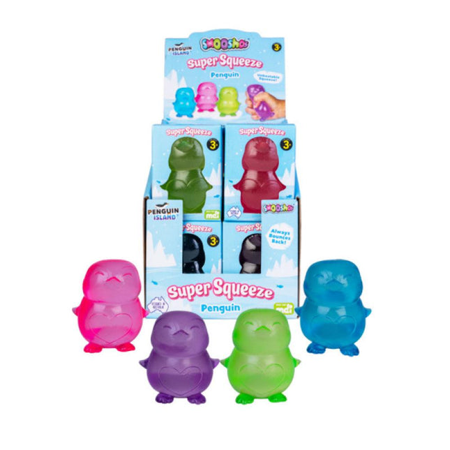 Smoosho's Super Squeeze Penguin - Sensory Circle
