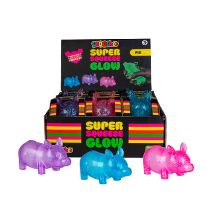 Smoosho's Super Squeeze Glow-in-the-dark PIG MDI Australia