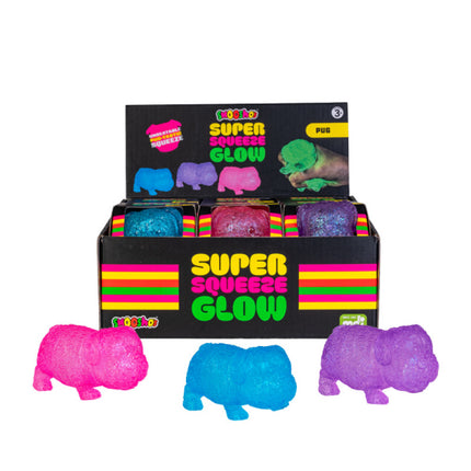 Smoosho's Super Squeeze Glow-in-the-dark Pug MDI Australia