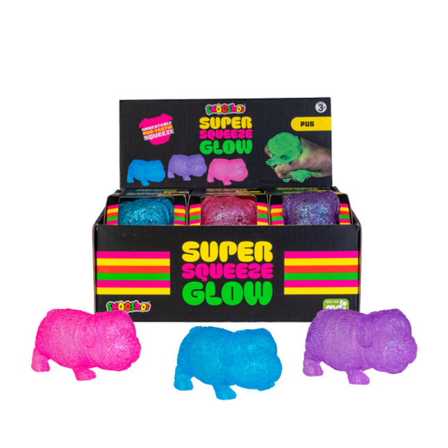 Smoosho's Super Squeeze Glow-in-the-dark Pug MDI Australia