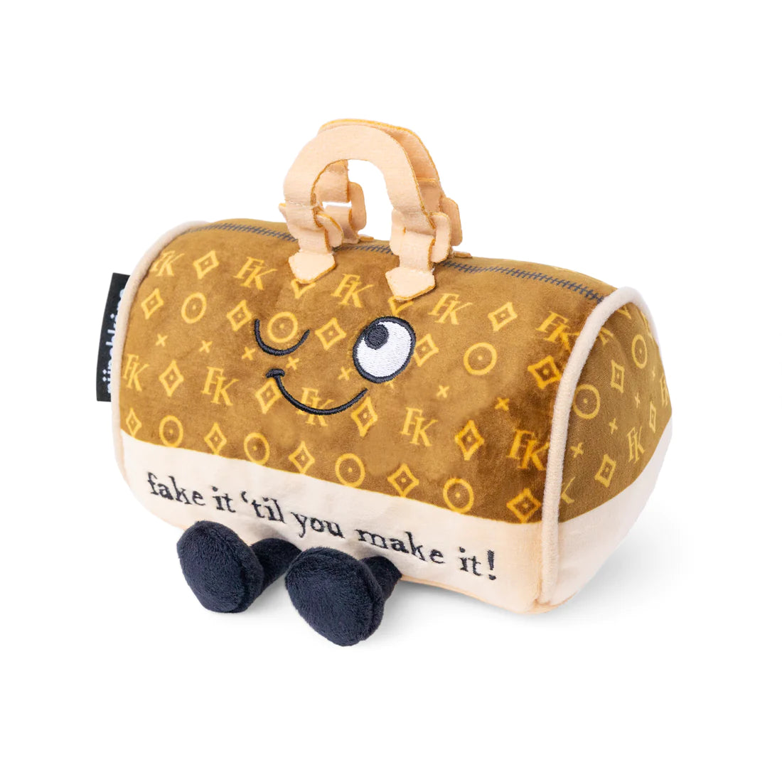 "Fake It Til You Make It" Plush Handbag - Sensory Circle