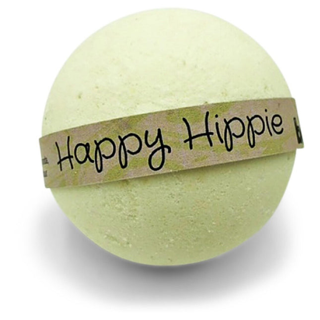 Happy Hippie Hemp Seed Oil Skin Loving Bath Bomb Pack 6pc Set by Bomd Body