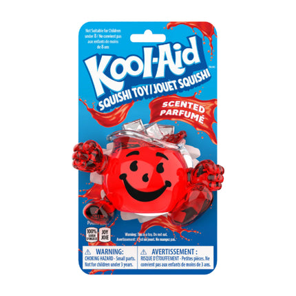Squishi Scented Kool-Aid Man sensory squishy toy with red design, helping families thrive with tools to calm, connect and support