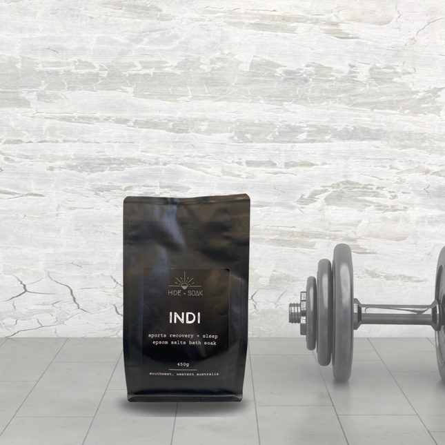 Indi - Sports Recovery - Relax + Sleep Epsom Salts Bath Soak | 450g