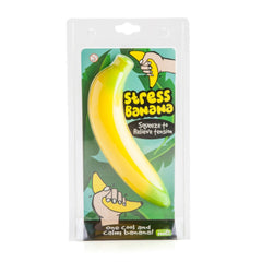 Stress Banana sensory fidget toy shaped like a banana, designed to relieve tension and promote calmness.