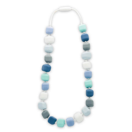 Princess & The Pea Necklace with soft, colorful sensory beads designed to calm, connect and support families.