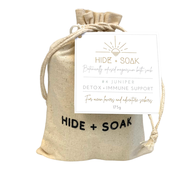 #4 Juniper - Detox + Immune Support - Magnesium Bath + Foot Salts
