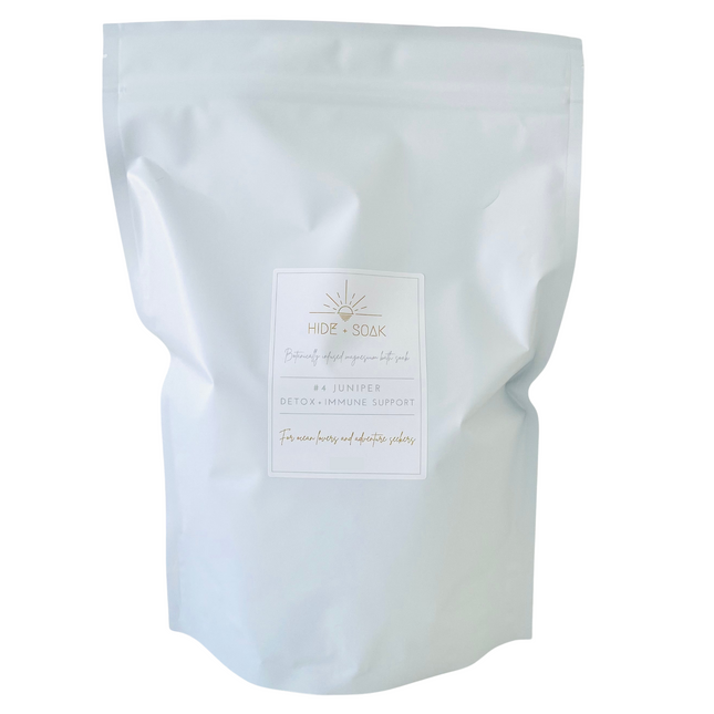Juniper - BULK BUY - Detox + Immune Support - Magnesium Bath + Foot Salts
