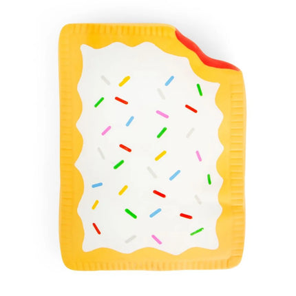 The Big Squij Poptart sensory squishy fidget shaped like a frosted pastry with colourful sprinkles