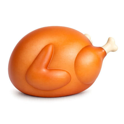The Big Squij Turkey Slow-Rise Squishy Toy orange turkey shaped sensory squishy