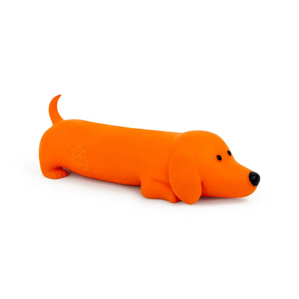 The Big Squij Dachshund Slow-Rise Squishy Toy orange dachshund sensory squishy