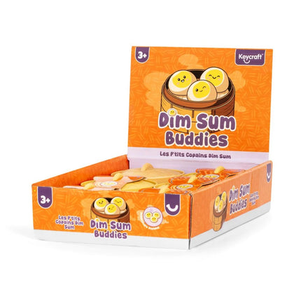 Cuddle Buns (3 pack) sensory toy set in colourful Dim Sum Buddies packaging
