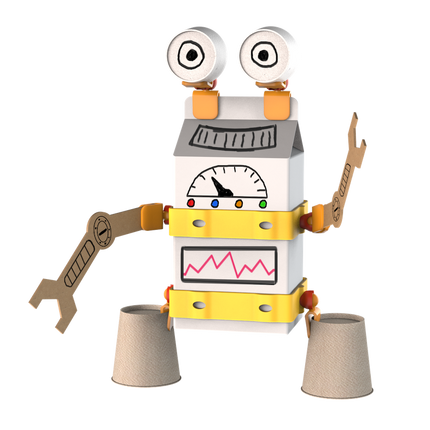 Robot Building Arts and Crafts Kit - Toyi TINNITOTS