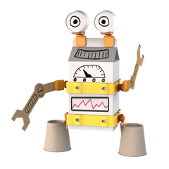 Robot Building Arts and Crafts Kit - Toyi TINNITOTS