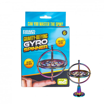 Gravity-Defying Gyro Spinner