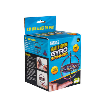 Gravity-Defying Gyro Spinner