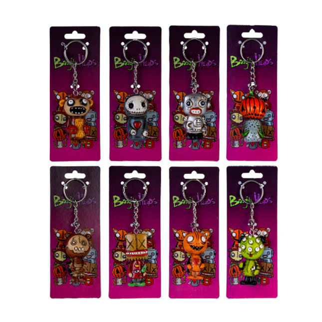 Boogily Heads Keychains - Sensory Circle
