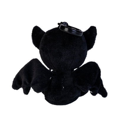 Gus Fink Black Boris the Bat Keychain Plush